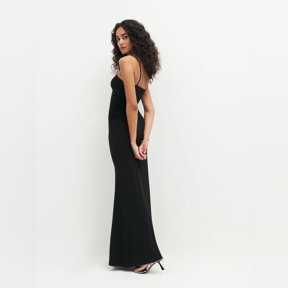 Leone Knit Dress in Black Size S